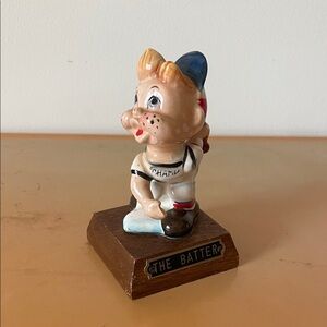Vintage Baseball Figurine The Batter Champ